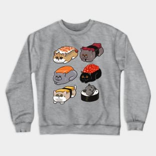 Sushi British Shorthair Cat Crewneck Sweatshirt